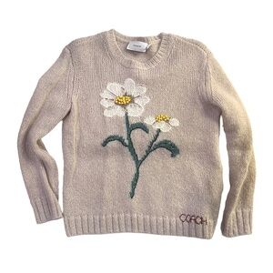 Coach Daisy Embroidered Sweater
